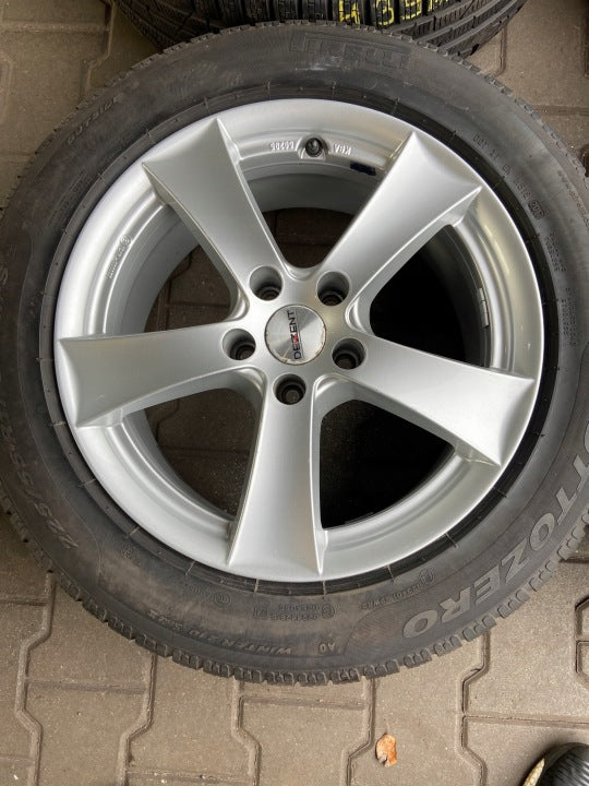 4x Alufelge 17 Zoll 7.5" 5x112 37ET Silber Audi I Rim Wheel FEL2746725067ka