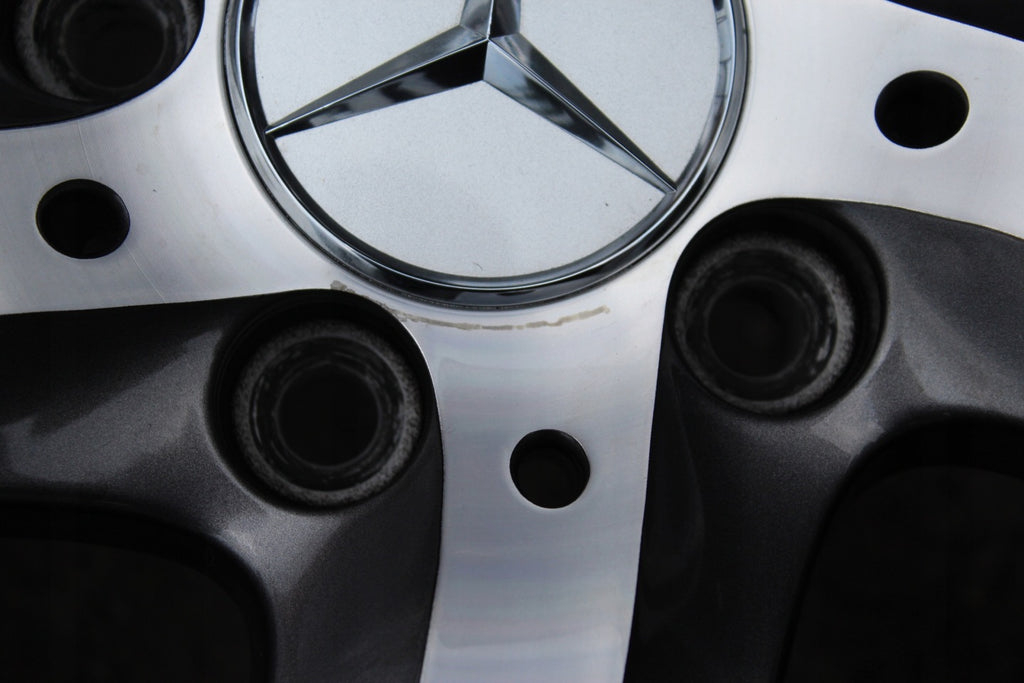 4x Alufelge 18 Zoll 8.0" 5x112 43ET Glanz Schwarz A2134013200 Mercedes-Benz W213 FEL3155337267ml