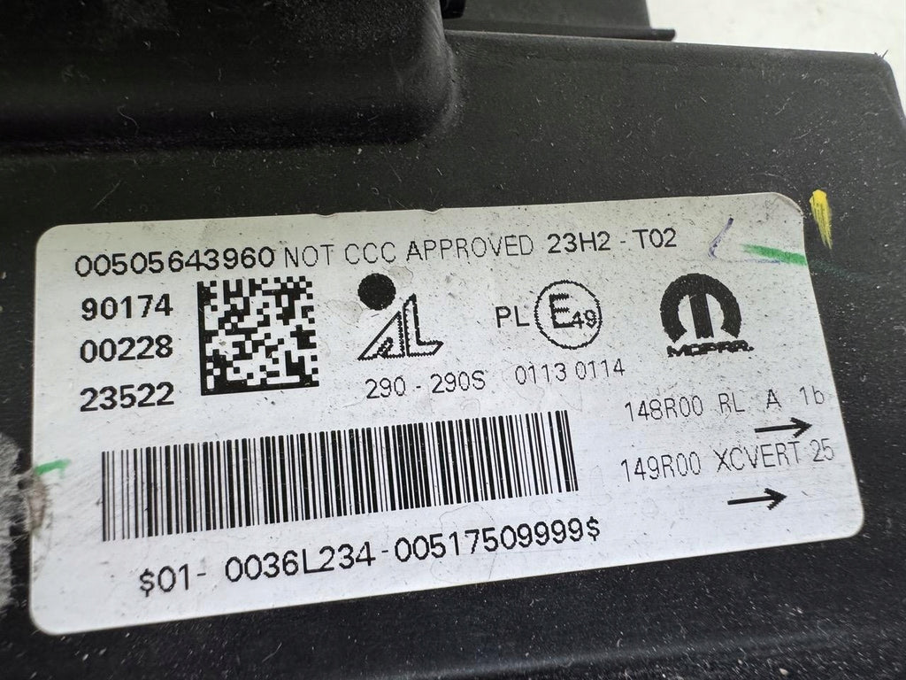 Frontscheinwerfer Alfa Romeo 505643960 LED Links Scheinwerfer Headlight SCH8641540420ai