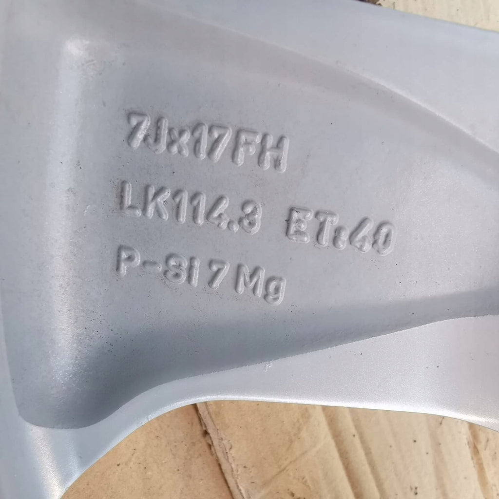 1x Alufelge 19 Zoll 8.5" 5x114.3 40ET Glanz Silber KB409-HV200 Audi Qashqai I FEL3325744556kq