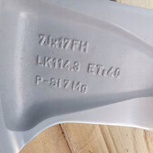 Laden Sie das Bild in den Galerie-Viewer, 1x Alufelge 19 Zoll 8.5" 5x114.3 40ET Glanz Silber KB409-HV200 Audi Qashqai I FEL3325744556kq