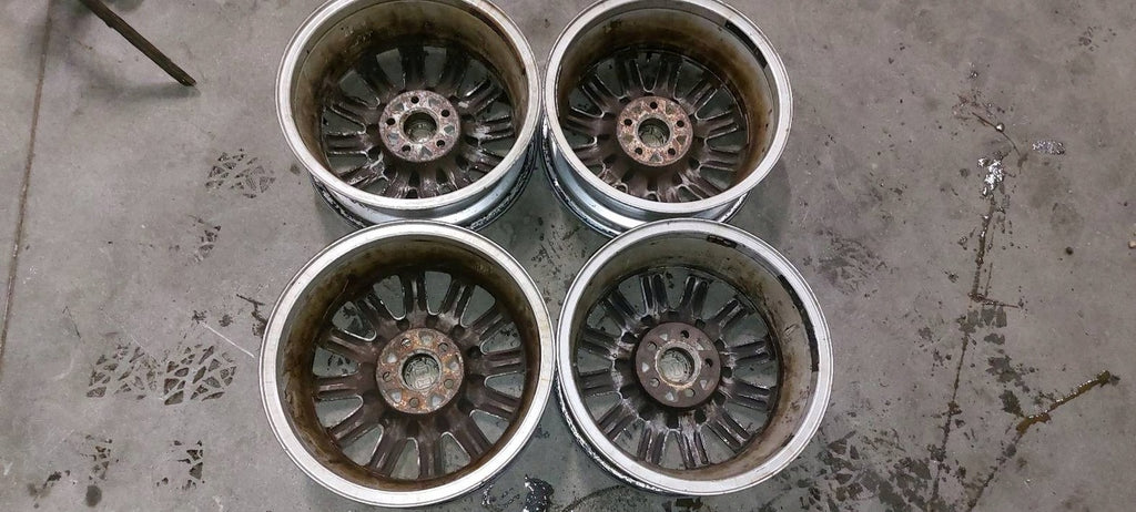 4x Alufelge 15 Zoll 6.0" 5x100 Audi Rim Wheel