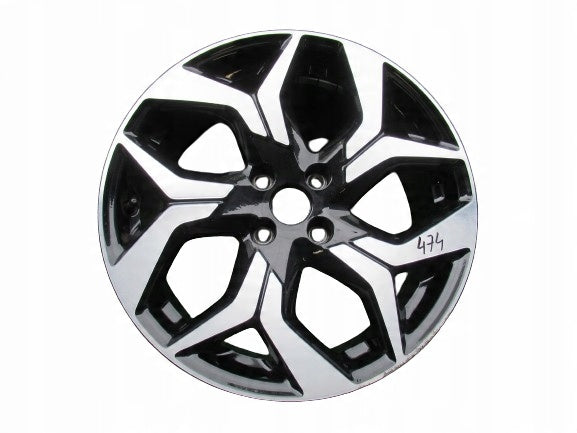 1x Alufelge 18 Zoll 7.0" 4x108 37,5ET Glanz Schwarz HN1C-BA Ford Ecosport
