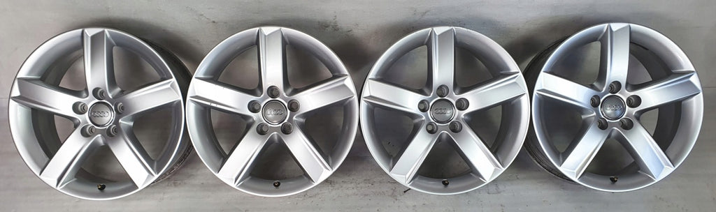 4x Alufelge 17 Zoll 7.0" 5x112 37ET Glanz Silber 8R0071497 Audi C7 B8 Rim Wheel FEL4298651443zl