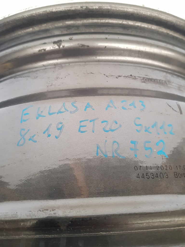 1x Alufelge 19 Zoll 8.0" 5x112 20ET A2134016700 Mercedes-Benz W213 Rim Wheel FEL3978500786ek