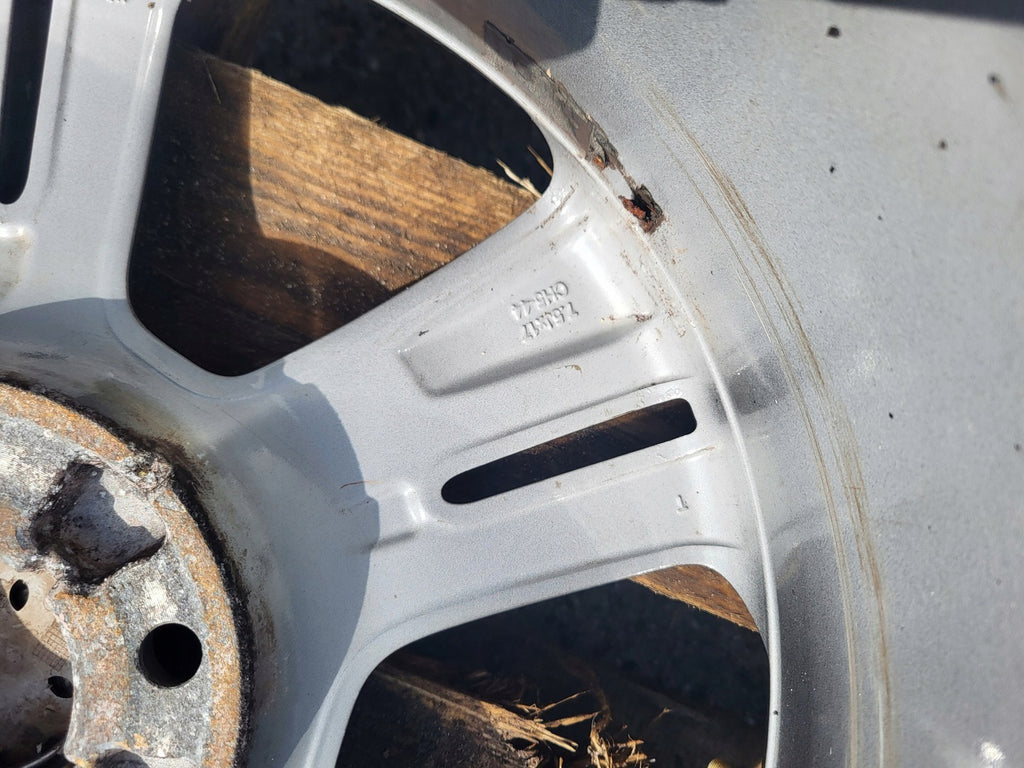 1x Alufelge 17 Zoll 7.5" 5x108 44ET 9677989777 Peugeot Rim Wheel