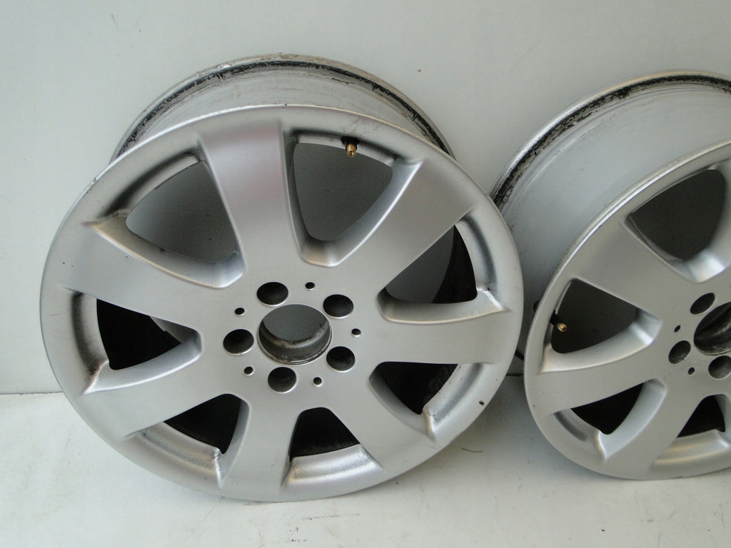 4x Alufelge 17 Zoll 7.5" 5x112 56ET Glanz Silber A2514011002 Mercedes-Benz