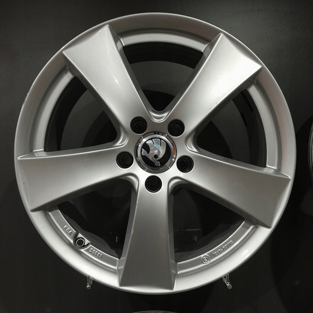 4x Alufelge 18 Zoll 7.5" 5x112 49ET KBA50881-F604174 Skoda Yeti Rim Wheel FEL7745597981lu