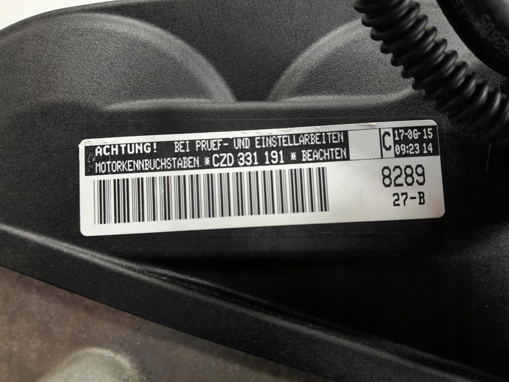 Motor VW Tiguan CZDB 1.4 TSI 125PS 92kW 2015 Benzin Engine Komplett