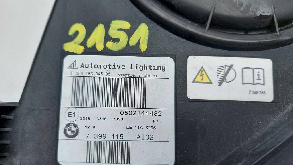 Frontscheinwerfer BMW X5 F15 7399115 Xenon Links Scheinwerfer Headlight SCH7280023539bq