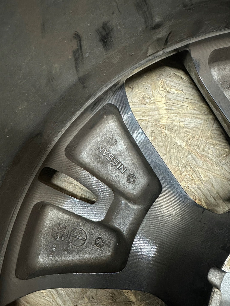 1x Alufelge 18 Zoll 7.5" 5x114.3 40ET Nissan X Trail X-Trail Rim Wheel