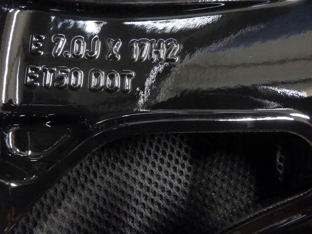 4x Alufelge 17 Zoll 7.0" 5x108 50ET Glanz Schwarz JX7C-1007-G1A Ford Mondeo I FEL4258657950vt