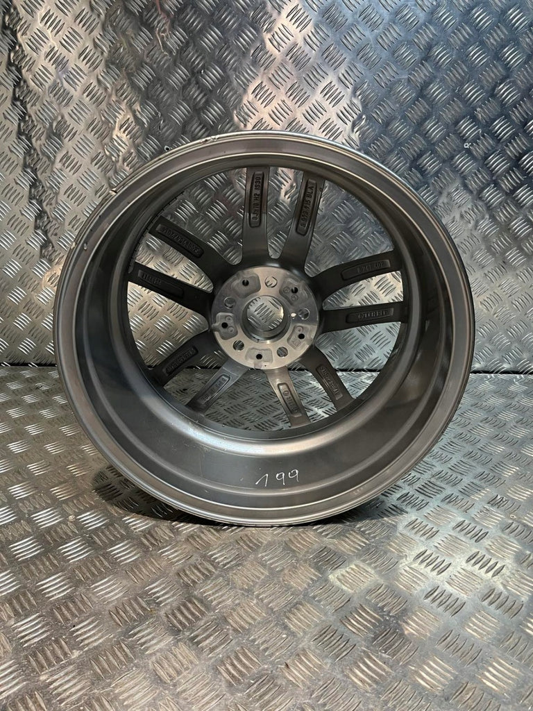 1x Alufelge 18 Zoll 8.0" 5x112 Glanz Silber 8093915 BMW Rim Wheel FEL6214253417pm
