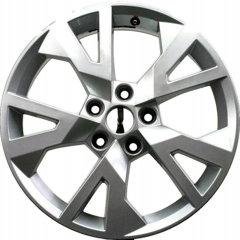 1x Alufelge 17 Zoll 7.0" 5x112 45ET Glanz Silber 5E0601025S Skoda Rim Wheel FEL1393206337np