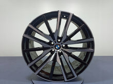 Load image into Gallery viewer, 1x Alufelge 22 Zoll 9.5" 5x112 37ET Glanz 8090013 BMW Rim Wheel FEL5028667657oi