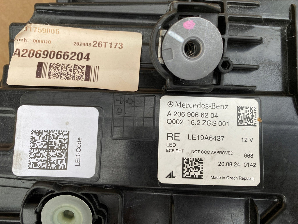 Frontscheinwerfer Mercedes-Benz W206 A2069066204 LED Rechts Headlight SCH1030049727lb