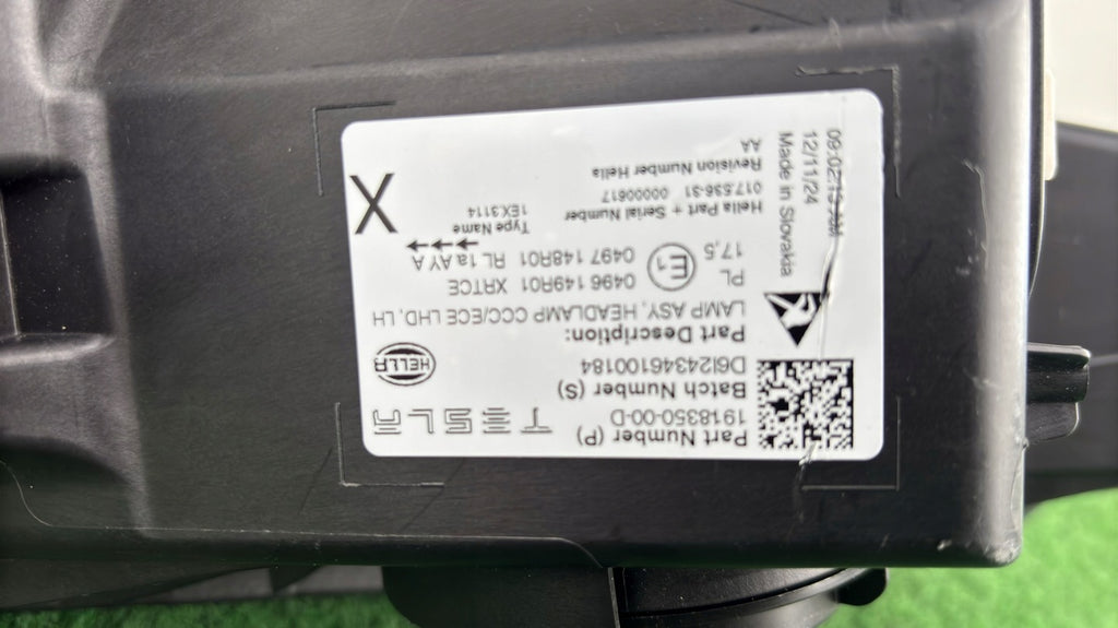 Frontscheinwerfer Tesla Model Y 1918350-00-D Links Scheinwerfer Headlight