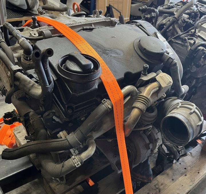 Motor Audi C6 A4 B7 BRE 2.0 TDI 140PS 103kW 232TKm Diesel Engine Komplett MOT2695123228qi