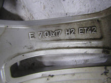 Load image into Gallery viewer, 1x Alufelge 17 Zoll 7.0" 5x112 42ET Glanz Silber 8W0601025P Audi A4 B9 Rim Wheel FEL1120409377ki