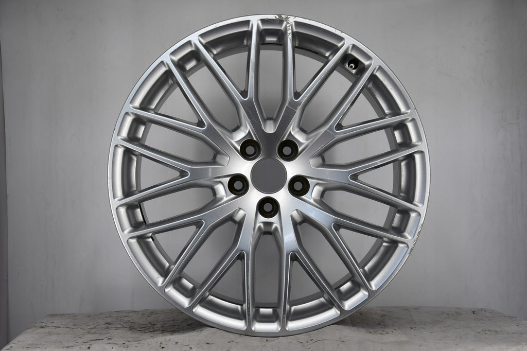 1x Alufelge 20 Zoll 8.0" 5x112 39ET Glanz Silber 80A601025 Audi Rim Wheel FEL9696558086up