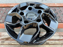 Load image into Gallery viewer, 1x Alufelge 16 Zoll 6.5" 5x160 60ET Glanz Schwarz KBA54264 Ford Transit FEL8812676249cl