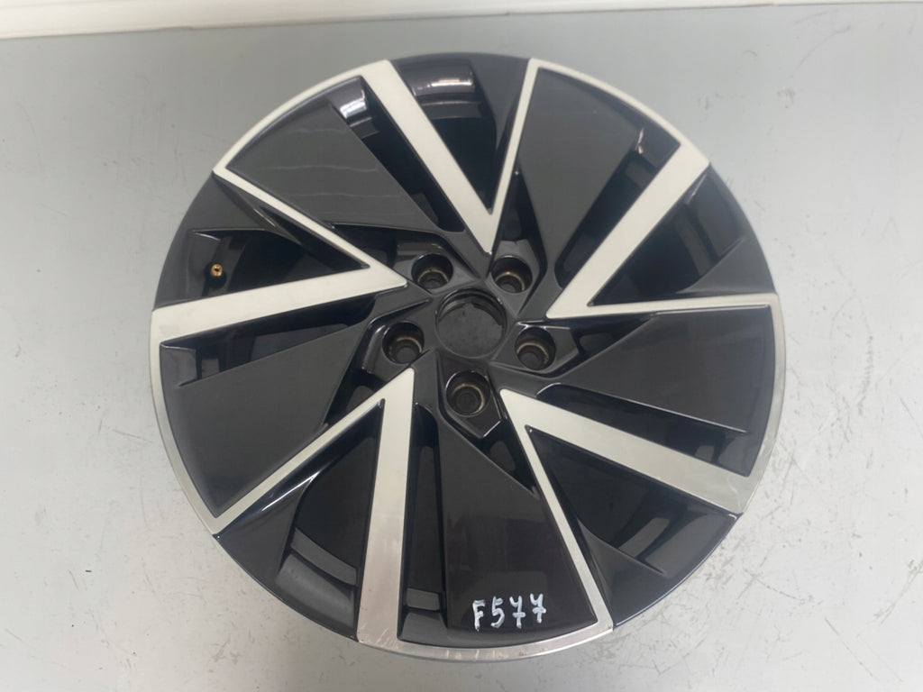1x Alufelge 18 Zoll 7.5" 5x112 48ET Glanz Schwarz 5E3601025AD Mg Octavia 5e3 Iv FEL4534166745dg