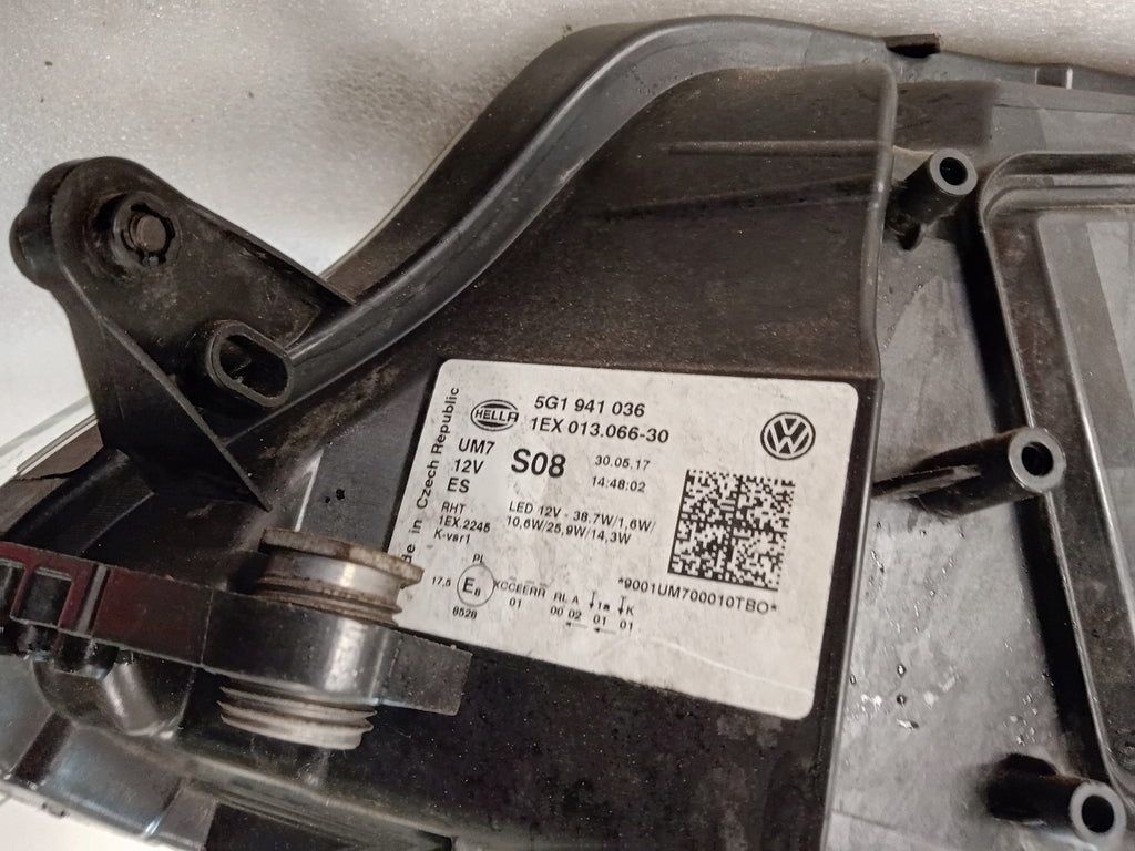 Frontscheinwerfer VW Golf VII I 5G1941036 LED Rechts Scheinwerfer Headlight SCH3845214014lx