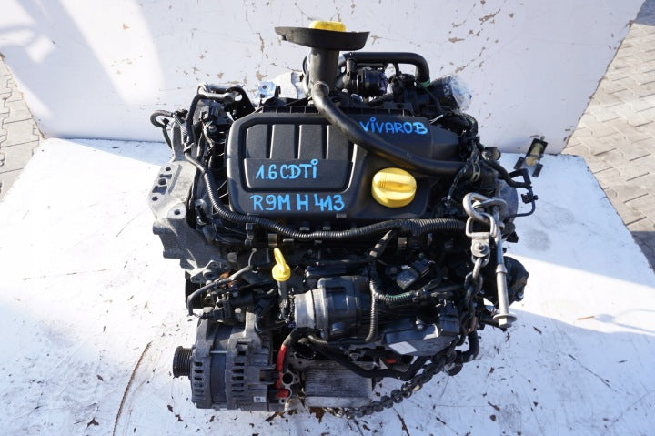 Motor Opel Vivaro B R9MH413 1.6 CDTI 98TKm Diesel Engine Komplett MOT3110017053ej