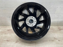 Laden Sie das Bild in den Galerie-Viewer, 4x Alufelge 16 Zoll 6.5" 5x112 48ET Glanz Schwarz 5TA601025K VW Touran Rim Wheel FEL7472480469gu
