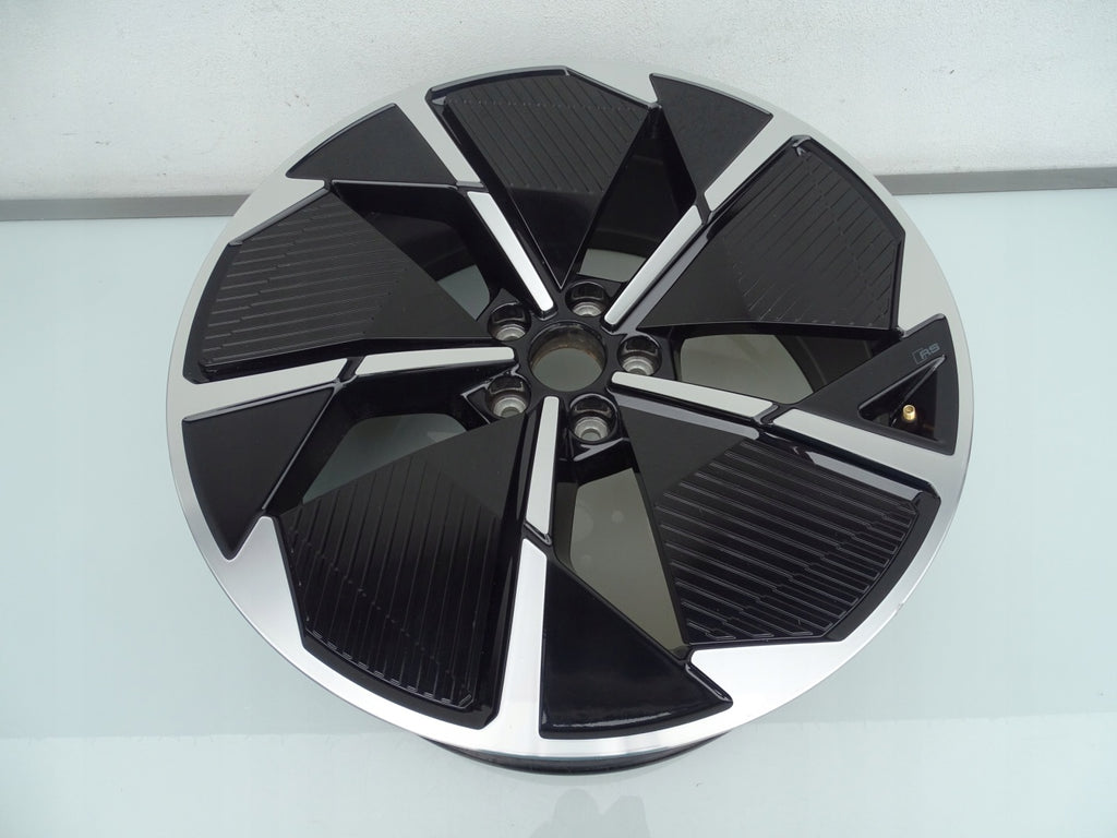 1x Alufelge 21 Zoll 8.5" 5x112 40ET Glanz Schwarz 89A601025A Audi E Tron FEL7559680858pa