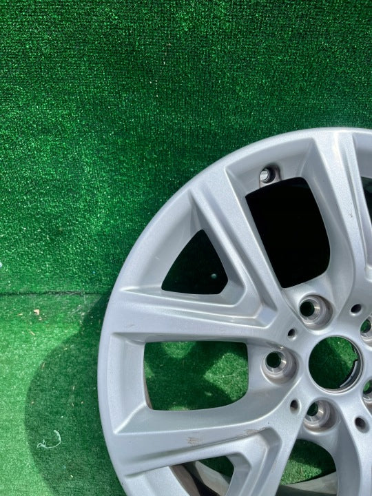 1x Alufelge 17 Zoll 6.5" 5x120 39ET Glanz Silber 6856076 BMW X1 F48 Rim Wheel FEL4286732307po