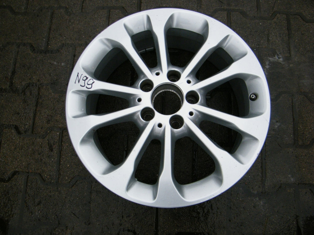 4x Alufelge 17 Zoll 6.5" 5x112 38ET Schwarz Mercedes-Benz Viano Rim Wheel FEL7508206808yz