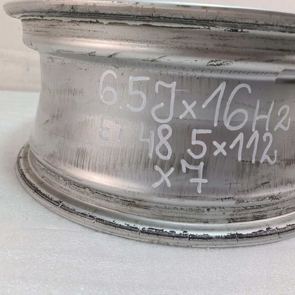 1x Alufelge 16 Zoll 8.0" 5x112 48ET 5TA601025Q VW Touran Rim Wheel FEL6955798094cw