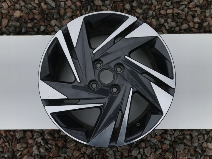 1x Alufelge 16 Zoll 6.0" 4x114.3 50ET 52910-00200 Hyundai Bayon Rim Wheel FEL2504308029ba