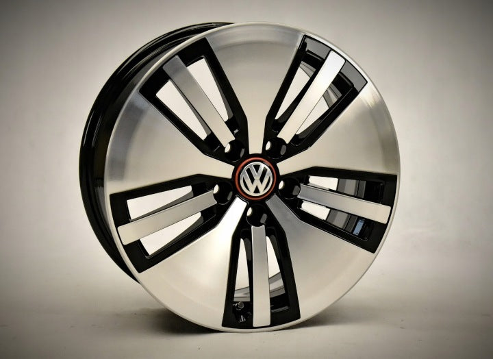 4x Alufelge 17 Zoll 7.0" 5x112 40ET Glanz Silber 3G0601025AM VW Passat Rim Wheel FEL8862371846sl