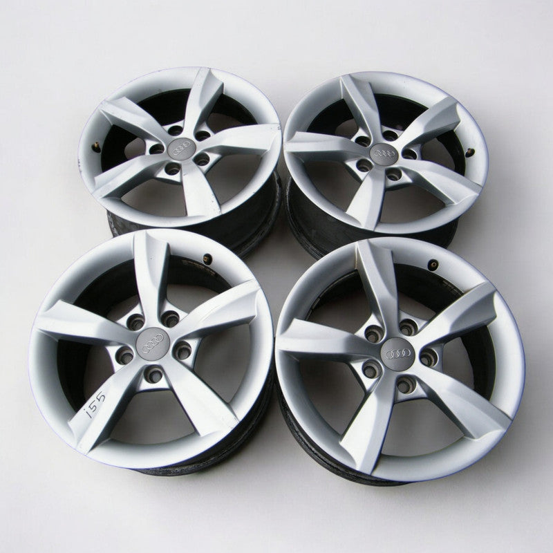 1x Alufelge 16 Zoll 7.5" 5x112 37ET Glanz Silber 8T0601025B Audi A4 Rim Wheel