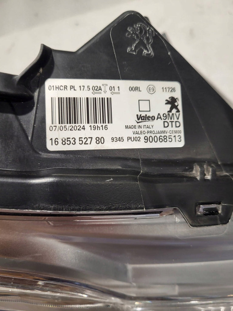 Frontscheinwerfer Peugeot 208 90068513 Rechts Scheinwerfer Headlight SCH9842316073xu