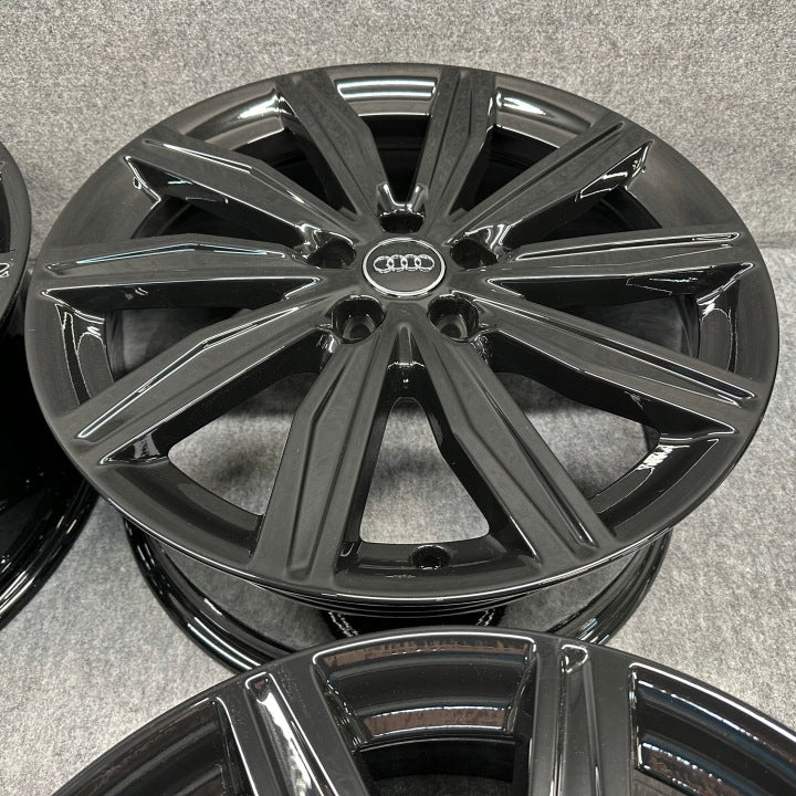4x Alufelge 19 Zoll 8.0" 5x112 39ET Glanz Silber 4K0601025M Audi A6 C8 Rim Wheel FEL3431150859za