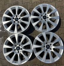 Load image into Gallery viewer, 4x Alufelge 18 Zoll 8.0" 5x112 56ET Glanz Silber A1664010602 Mercedes-Benz FEL1496159863gr
