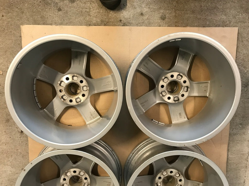 4x Alufelge 17 Zoll 7.5" 5x112 37ET Glanz Silber 4G0071497 Audi A6 Rim Wheel FEL2294825287qh