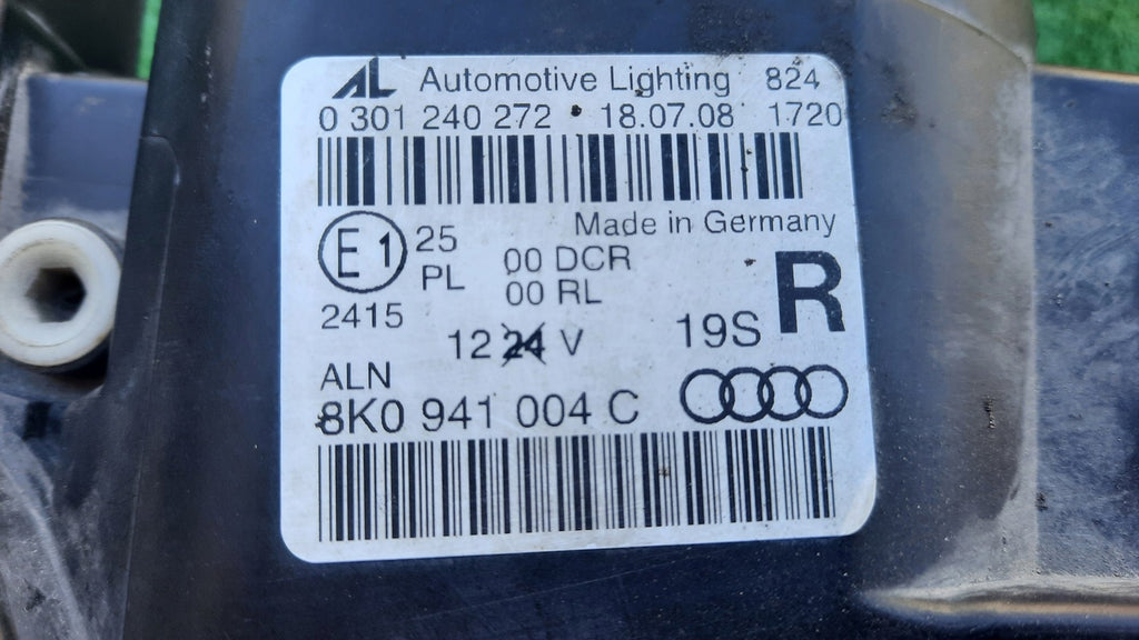 Frontscheinwerfer Audi A4 B8 8K0941004C Xenon Rechts Scheinwerfer Headlight