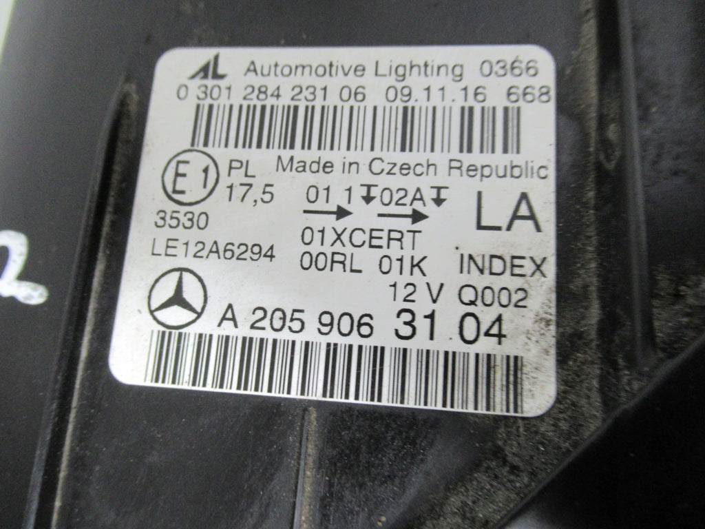 Frontscheinwerfer Mercedes-Benz W205 A2059063104 Full LED Links Headlight SCH4444388443dj