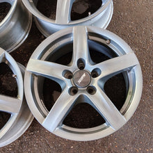 Laden Sie das Bild in den Galerie-Viewer, 4x Alufelge 17 Zoll 7.5" 5x112 48ET Glanz Grau KBA47777 Audi I Rim Wheel FEL1848737926bd