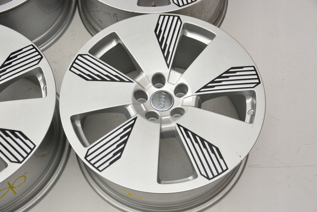 4x Alufelge 19 Zoll 8.5" 5x112 36ET Glanz Silber 4KE601025Q Audi Rim Wheel FEL6662462869dj