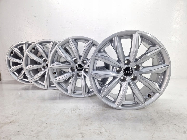 4x Alufelge 17 Zoll 7.0" 5x112 34ET Glanz Silber 80A601025J Audi Rim Wheel FEL8387486562qp