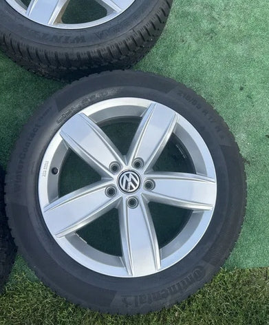 4x Alufelge 17 Zoll 6.5" 5x112 41ET 3G0071497 VW Scirocco Passat B7 Rim Wheel FEL5066504182rv