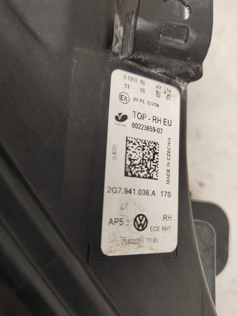 Frontscheinwerfer VW Taigo 2G7941036A LED Rechts Scheinwerfer Headlight SCH3963401486tj