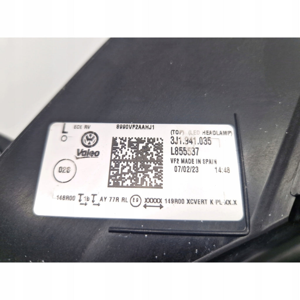 Frontscheinwerfer VW Passat 3J1941035 LED Links Scheinwerfer Headlight SCH2515847091nh