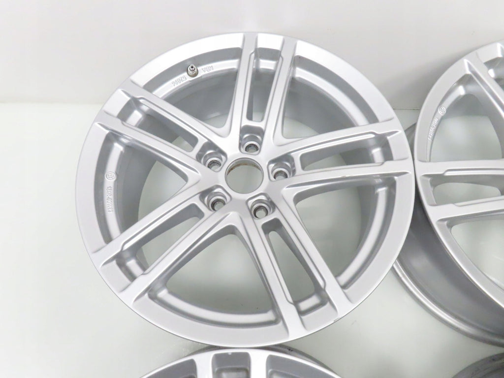 4x Alufelge 17 Zoll 7.5" 5x112 27ET Glanz Silber KBA52096 Audi I Rim Wheel FEL1958227904sb