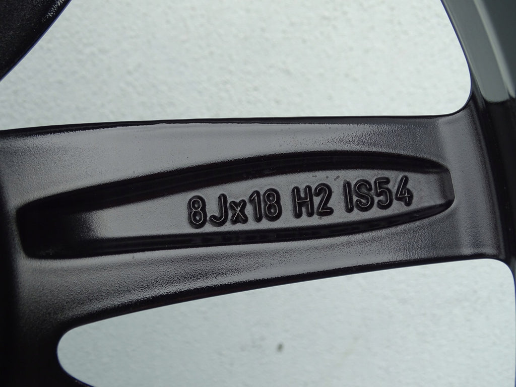 1x Alufelge 18 Zoll 8.0" 5x112 54ET Glanz Schwarz 6887613 Mini Clubman F54